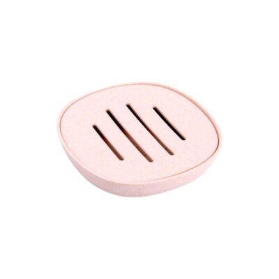 21628-2 Σαπουνοθήκες μπάνιου πλαστικές σε σετ 9Χ - Light Pink - 21628