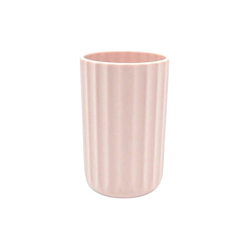 Θήκες οδοντόβουρτσας πλαστικές σε σετ 5Χ - Light Pink - 21633