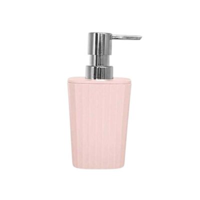21637-2 Θήκες κρεμοσάπουνου Dispenser πλαστικές - Σετ 5pcs - Light Pink - 21637