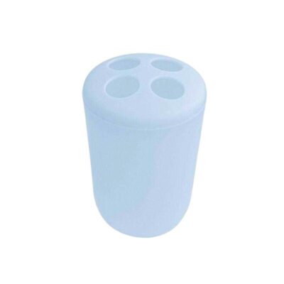 Θήκες οδοντόβουρτσας πλαστικές σε σετ 5Χ - Light Blue - 21686