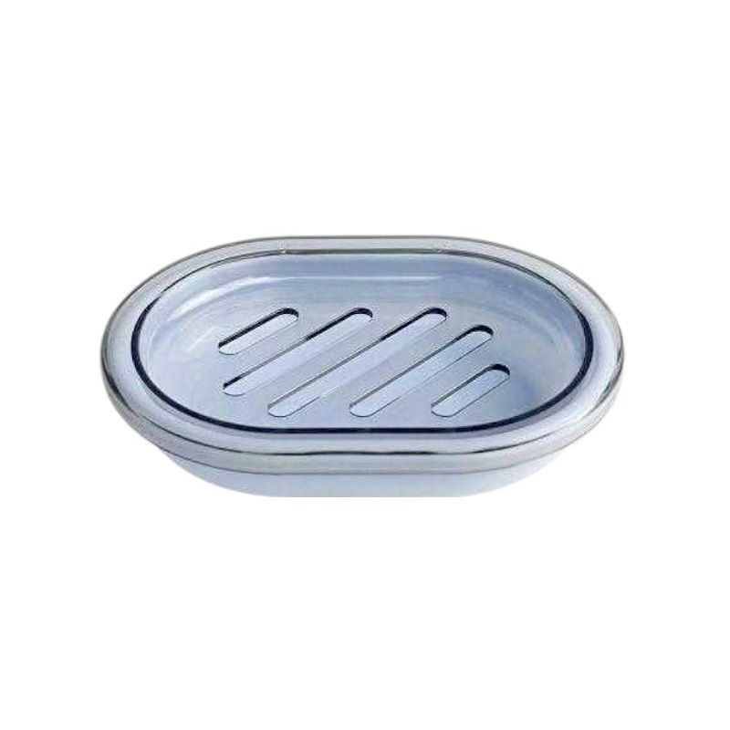 Σαπουνοθήκες μπάνιου πλαστικές σε σετ 9Χ - Light Blue - 21694