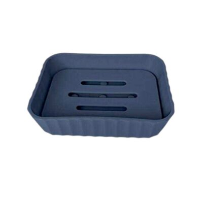 Σαπουνοθήκες μπάνιου πλαστικές σε σετ 5Χ - Blue - 21712