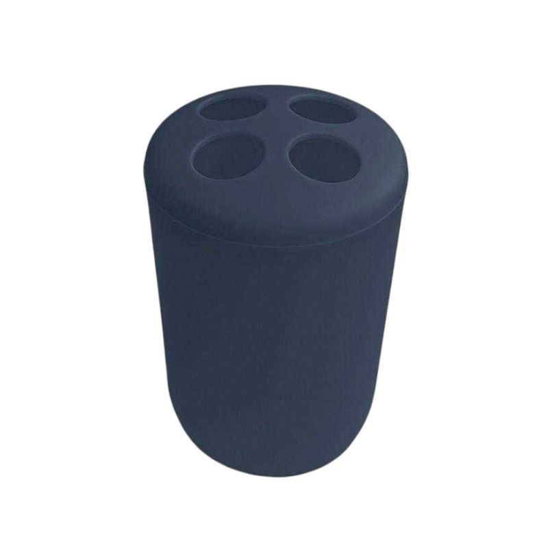 Θήκες οδοντόβουρτσας πλαστικές σε σετ 5Χ - Blue - 21722