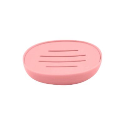 21736-2 Σαπουνοθήκες μπάνιου πλαστικές σε σετ 5Χ - Pink - 21736