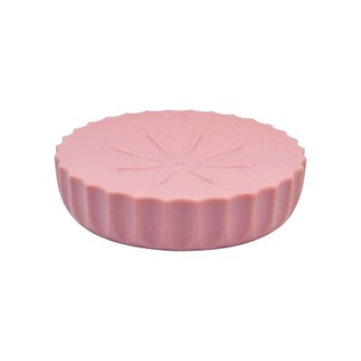 21742 Σαπουνοθήκες μπάνιου πλαστικές σε σετ 5Χ - Pink - 21742