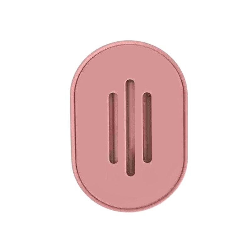 Σαπουνοθήκες μπάνιου πλαστικές σε σετ 5Χ - Pink - 21754