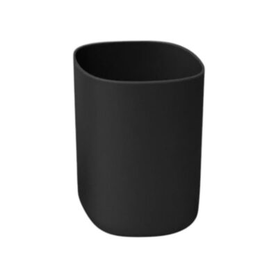 21771-2 Θήκες οδοντόβουρτσας πλαστικές σε σετ 5Χ - Black - 21771