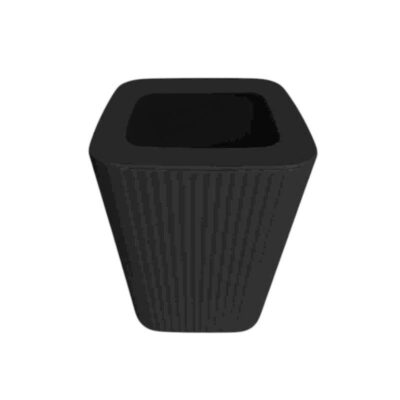 21779-2 Κάδος απορριμμάτων μπάνιου πλαστικός - Black - 21779