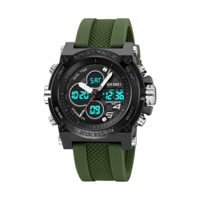 2206551 Ψηφιακό/αναλογικό ρολόι χειρός – Skmei - 2065 - Green