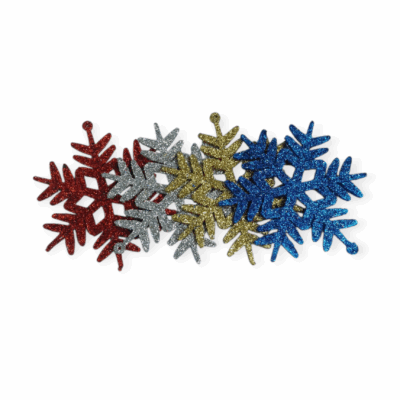 230091 Σετ Χριστουγεννιάτικα στολίδια - 8cm - 4pcs - 230911