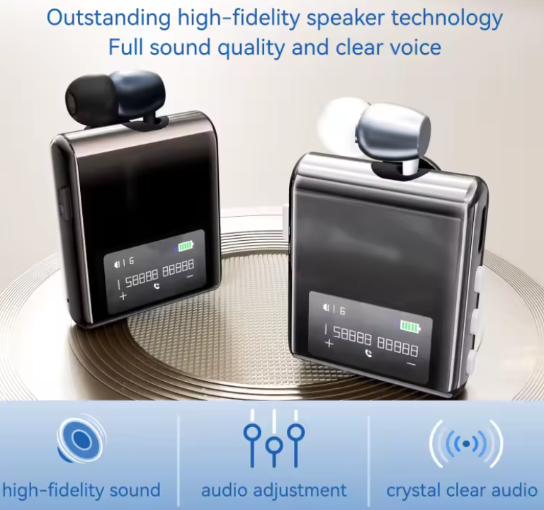 Ασύρματο ακουστικό Bluetooth - K89 - 230625 - Silver