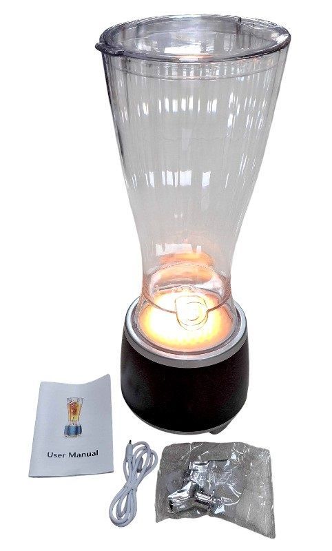 Διανομέας ποτού & ηχείο Bluetooth με φωτισμό LED - DJ598 - 2.5L - 240016