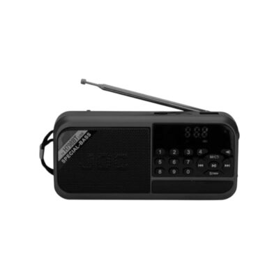 241328-2 Επαναφορτιζόμενο ραδιόφωνο - PR-798 - 241328 - Black