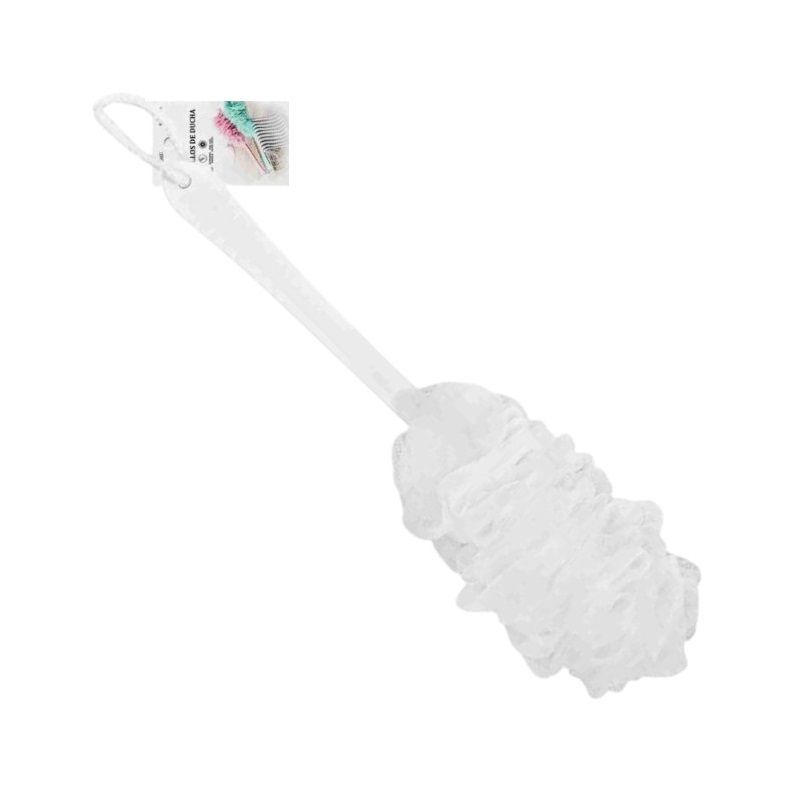 Σφουγγάρια μπάνιου δίχτυ σε σετ 6Χ - White - 26183