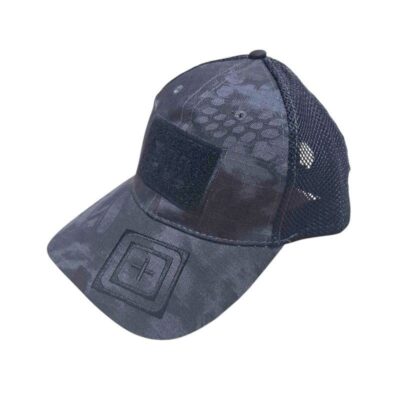 270591-2 Ανδρικό καπέλο jockey στρατιωτικού τύπου - M01 - 270591 - Grey/Black