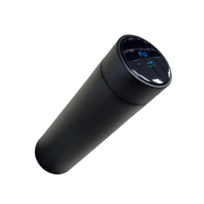 310763_b Φορητό παγούρι-θερμός με ψηφιακό θερμόμετρο - 500ml - 954101 - Black