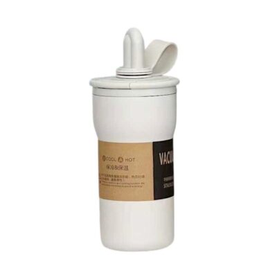 312529-7 Φορητό παγούρι-θερμός - 650ml - 312529 - White