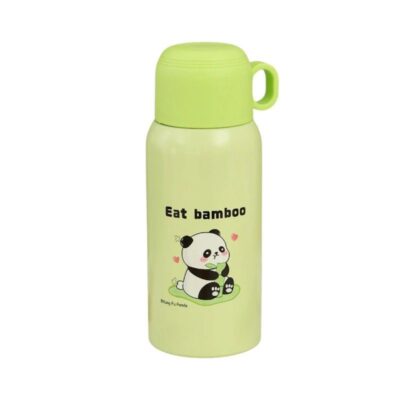 312567-1 Παιδικό παγούρι-θερμός με κούπα - 500ml - 312567 - Green