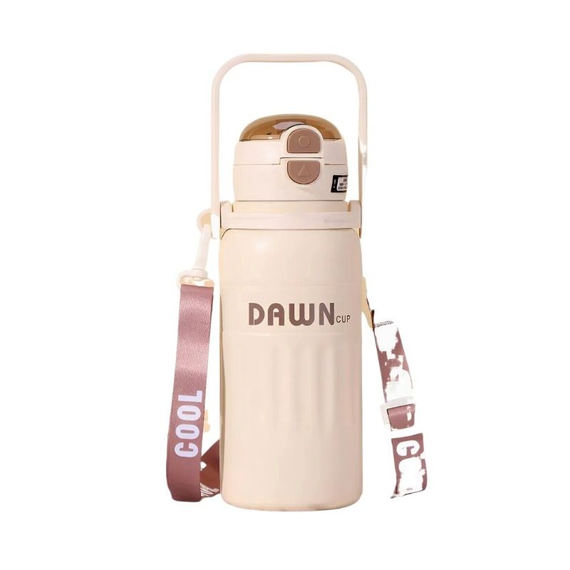 Φορητό παγούρι-θερμός - 600ml - 312574 - Beige