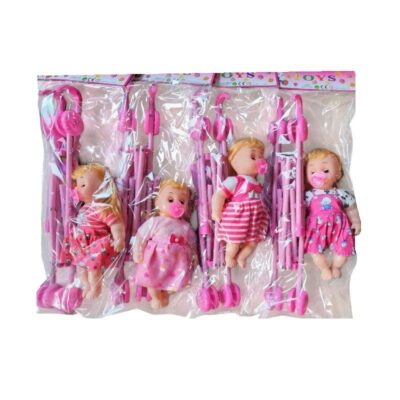 316337 Παιδικό καροτσάκι με κούκλα - XT417 - 316337