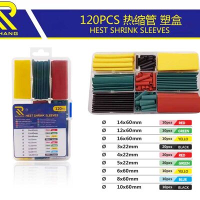 32c161e6f87411b84afadcb7c063b688 Θερμοσυστελλόμενα μανίκια καλωδίων - 120pcs - 113368