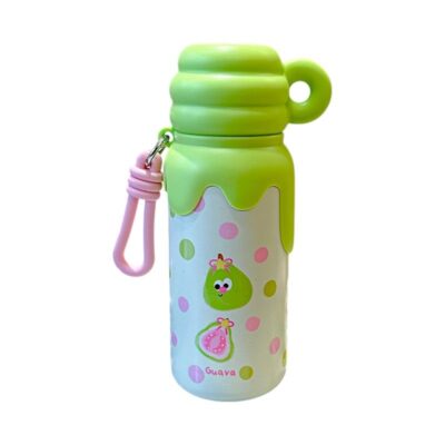 340908-1 Παιδικό παγούρι-θερμός με κούπα - 420ml - 340908 - Green