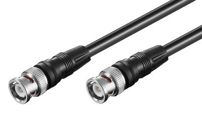 50074 GOOBAY καλώδιο BNC 50074, RG59, 75 ohm, 5m, μαύρο