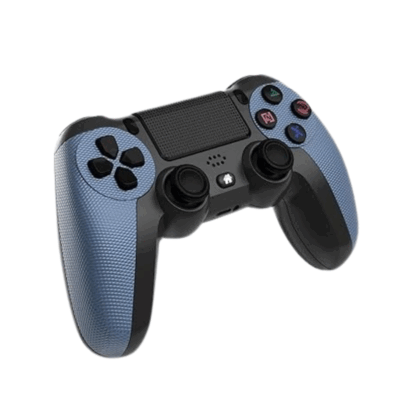 542327_bbl Ασύρματο χειριστήριο Gaming για PS4 και PC - CM-048 - 542327 - Black/Blue