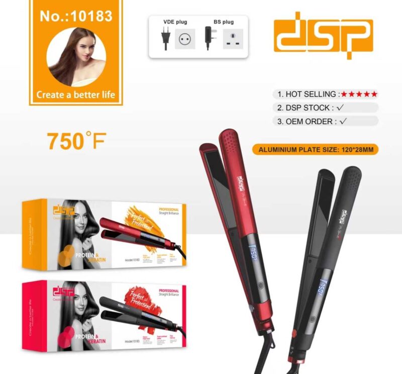 Ισιωτική μαλλιών - 50W - DSP - 10183 - 564346 - Black