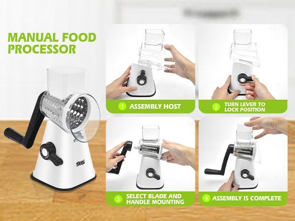 Χειροκίνητος τρίφτης - KJ3052 - DSP - 565374 - White