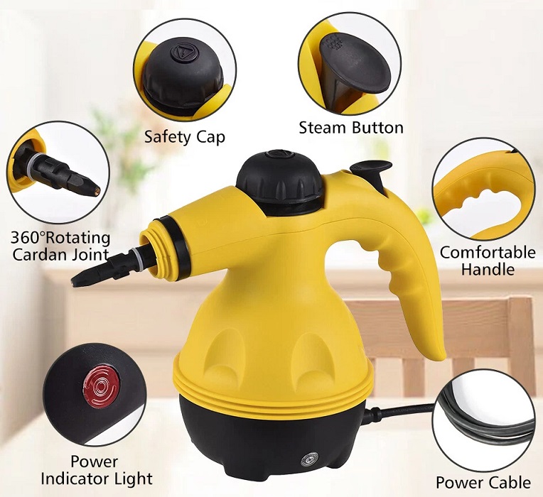 Ατμοκαθαριστής ρούχων χειρός - JMK1607 - Jamaky - 607010