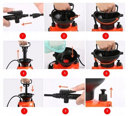 Ψεκαστήρας προπιέσεως 5 λίτρων - 5L - 615401