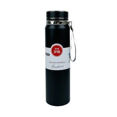 616205-1 Φορητό παγούρι-θερμός - 1L - 616205 - Black