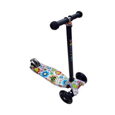 630116-2 Παιδικό πατίνι τρίκυκλο - NLD-606 - 630116 - White/Colorful