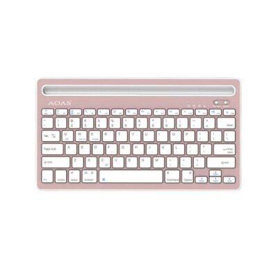 Ασύρματο πληκτρολόγιο Bluetooth - AS199 - AOAS - 651992 - Pink