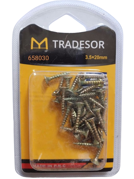 Βίδες - 3.5X20mm - Σετ 12 πακέτα - 658030