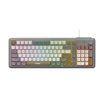 658335 Ενσύρματο πληκτρολόγιο Η/Υ - LED RGB - WB-222 - Weibo - 658335