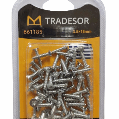 Βίδες - 3.5X16mm - Σετ 12 πακέτα - 661185