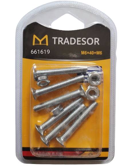 Βίδες - 6X40mm - Σετ 12 πακέτα - 661619