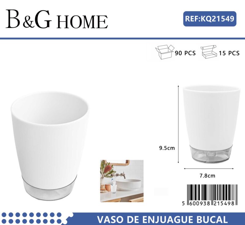 Θήκες οδοντόβουρτσας πλαστικές σε σετ 5Χ - White - 21549