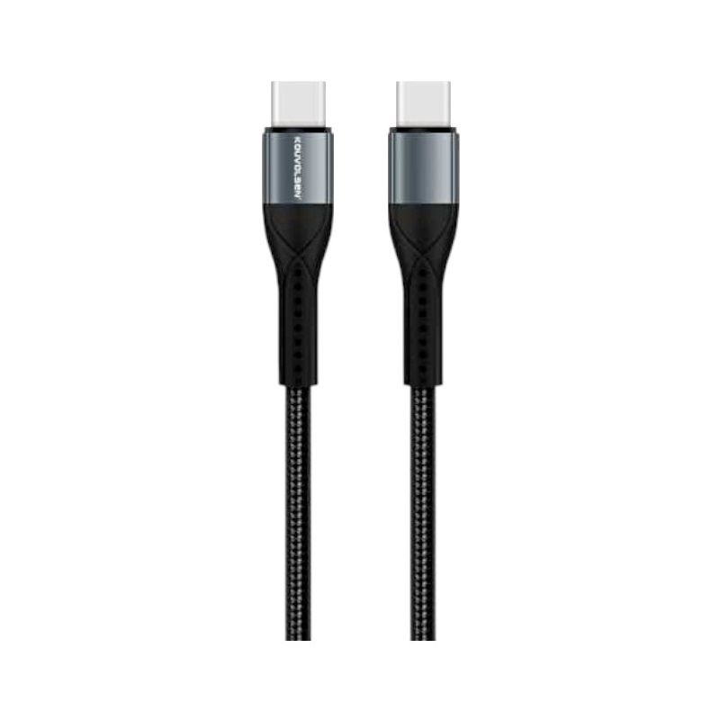 Καλώδιο φόρτισης & data - USB Type-C σε Type-C - Super Fast Charge - X93 - 100W - 672406
