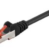68696 GOOBAY καλώδιο δικτύου 68696, CAT 6 S/FTP, copper, 250MHz, 2m, μαύρο