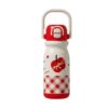 Παιδικό παγούρι-θερμός με καλαμάκι - 500ml - 696246 - Red