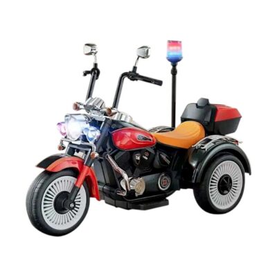 701114-1 Παιδικό ηλεκτροκίνητο τρίκυκλο scooter με φάρο - BJQ-6388 - 701114 - Red