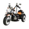 Παιδικό ηλεκτροκίνητο τρίκυκλο scooter με φάρο - BJQ-6388 - 701114 - White/Orange