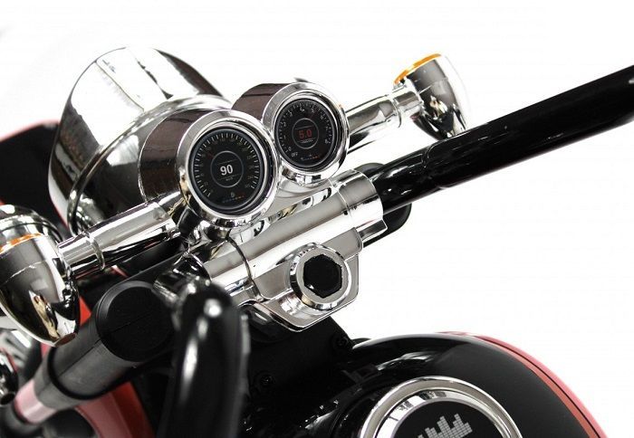 Παιδικό ηλεκτροκίνητο τρίκυκλο scooter με φάρο - BJQ-6388 - 701114 - White/Orange