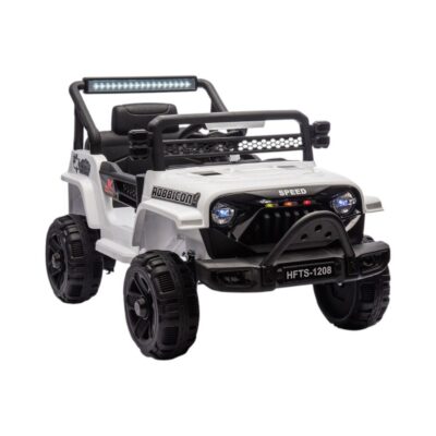 701116-2 Παιδικό ηλεκτροκίνητο αυτοκίνητο Τζιπ - BDQ-1208 - 701116 - White