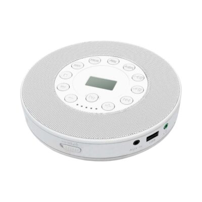 718105-1 Φορητό επαναφορτιζόμενο CD Player - CDP-3031 - 718105 - White