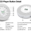 Φορητό επαναφορτιζόμενο CD Player - CDP-3031 - 718105 - White
