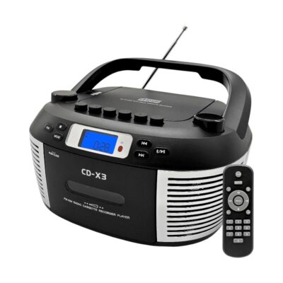 718136-1-1 Φορητό ραδιόφωνο Κασετόφωνο & CD Player - X3B - 718136